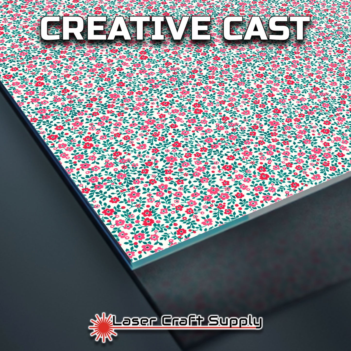 Creative Cast Acrylics - Lots of Tiny Flowers
