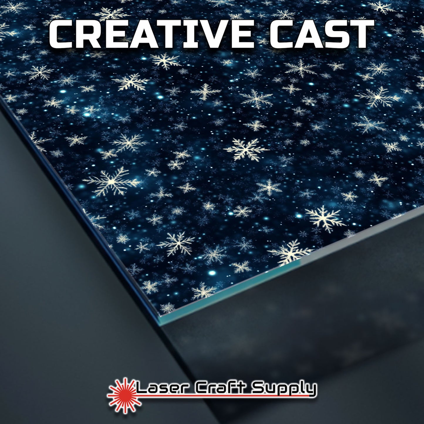 Creative Cast Acrylics - Magic Snowfall