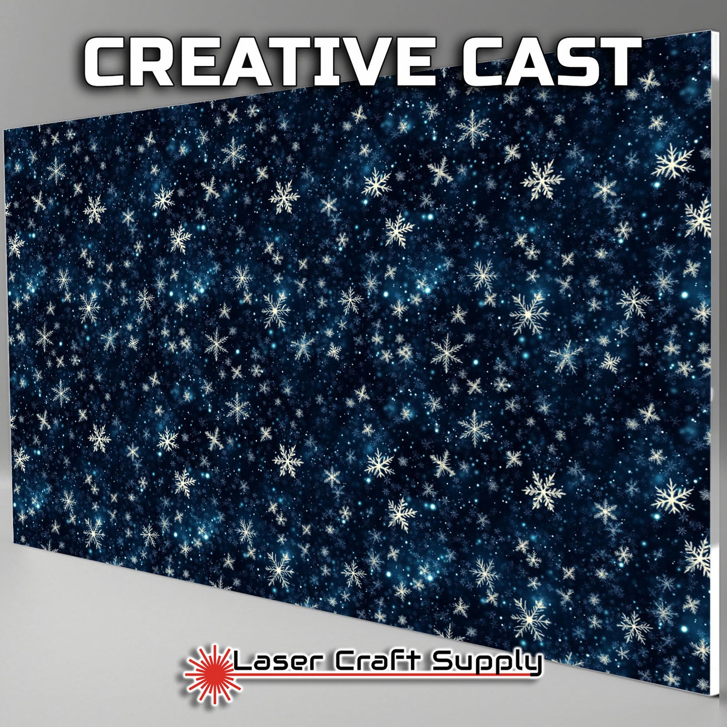 Creative Cast Acrylics - Magic Snowfall