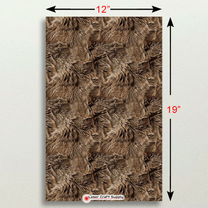 Medium Brown Fur - FULL SHEET