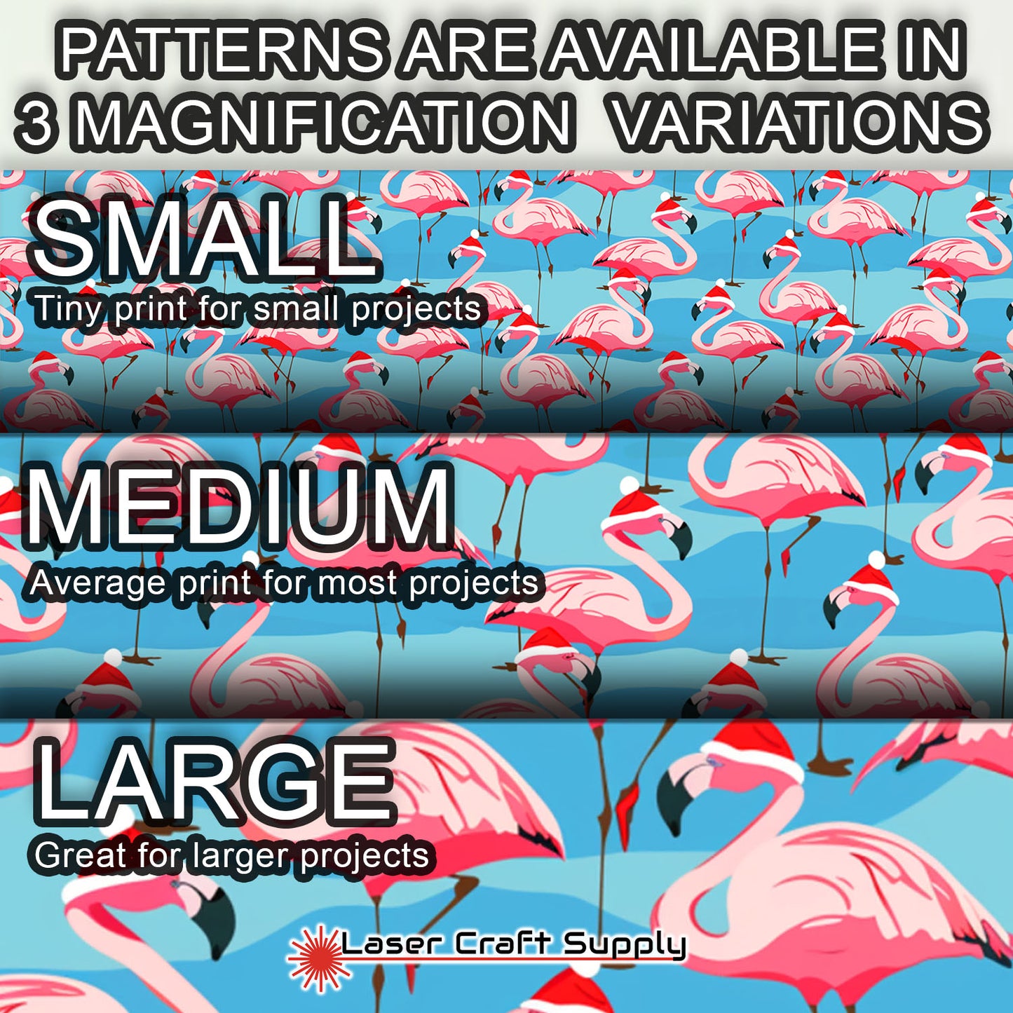 Creative Cast Acrylics - Merry Flamingos