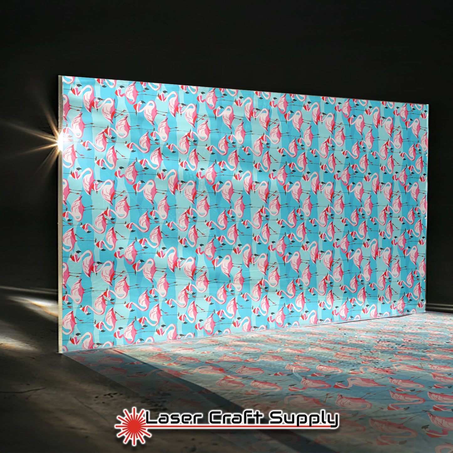 Creative Cast Acrylics - Merry Flamingos