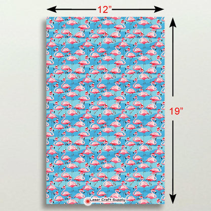 Creative Cast Acrylics - Merry Flamingos