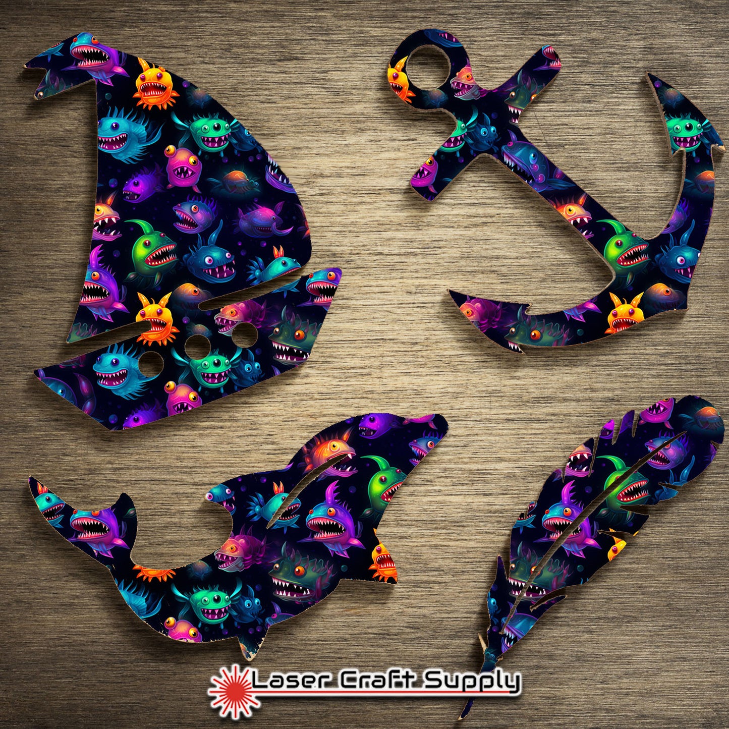 Creative Cast Acrylics - Monster Fish