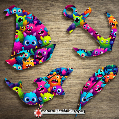 Creative Cast Acrylics - Monster Mania