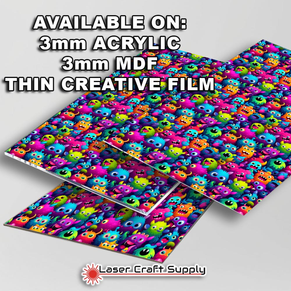 Creative Cast Acrylics - Monster Mania