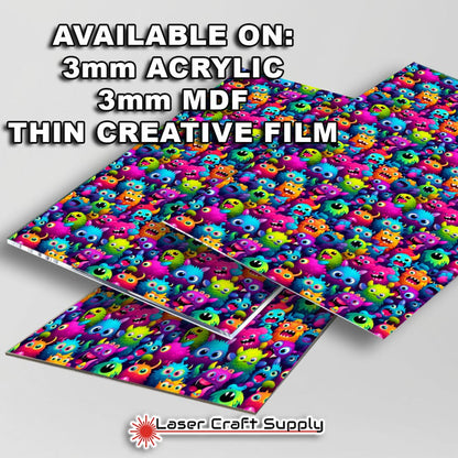 Creative Cast Acrylics - Monster Mania