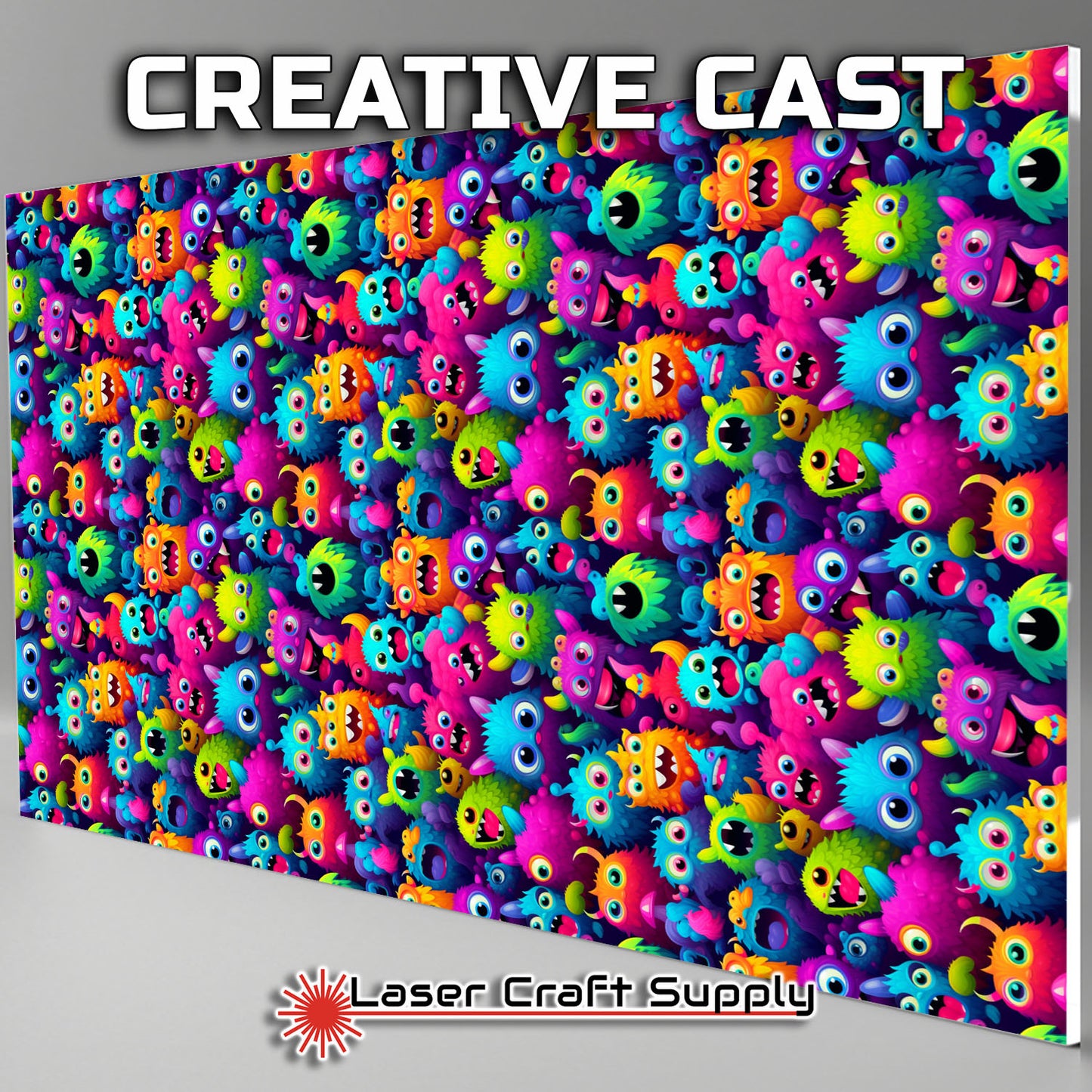 Creative Cast Acrylics - Monster Mania