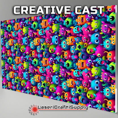Creative Cast Acrylics - Monster Mania