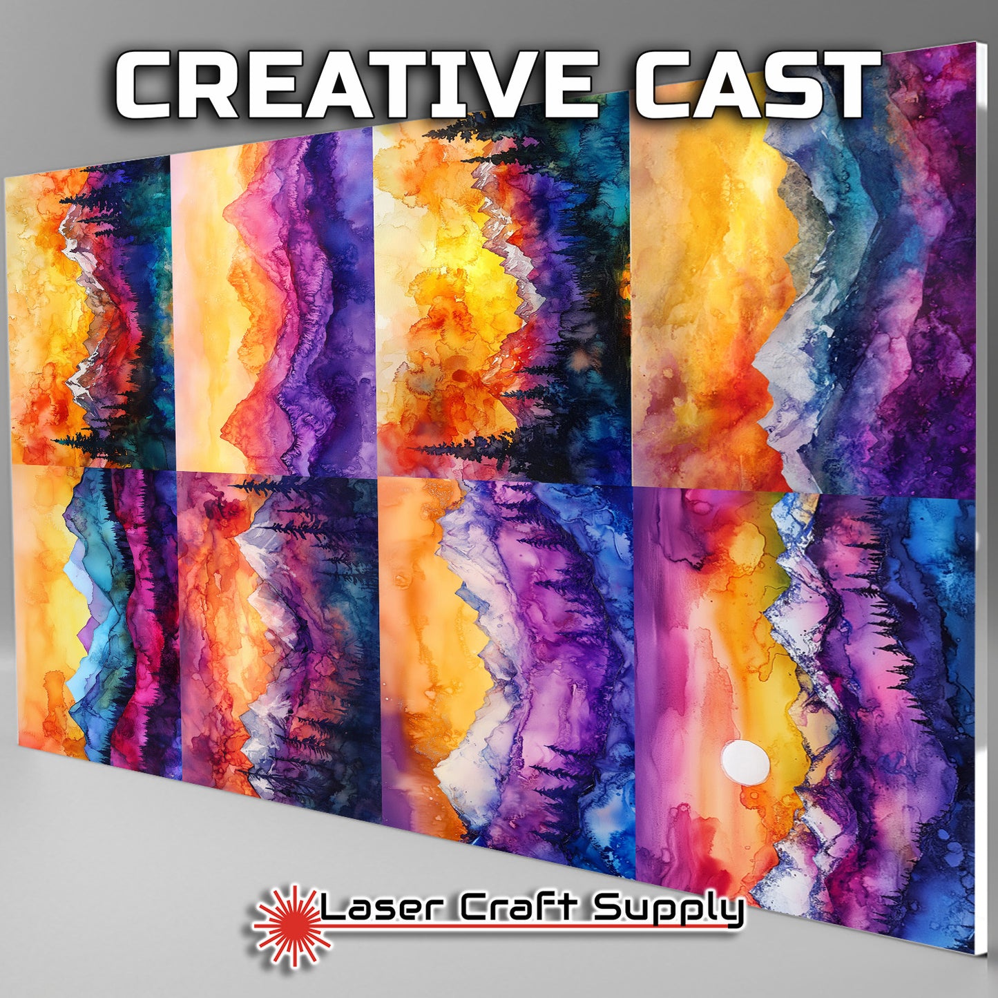 Mountain Twilight - Creative Tile