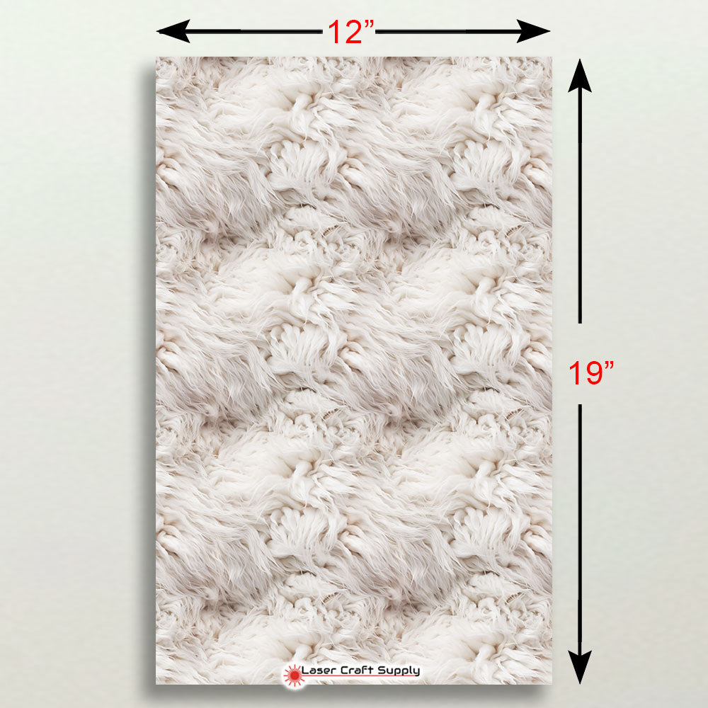 Nice White Fur - FULL SHEET