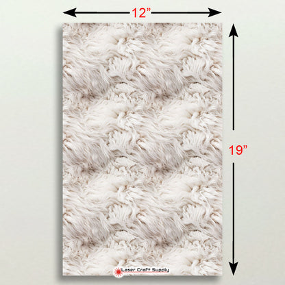 Nice White Fur - FULL SHEET