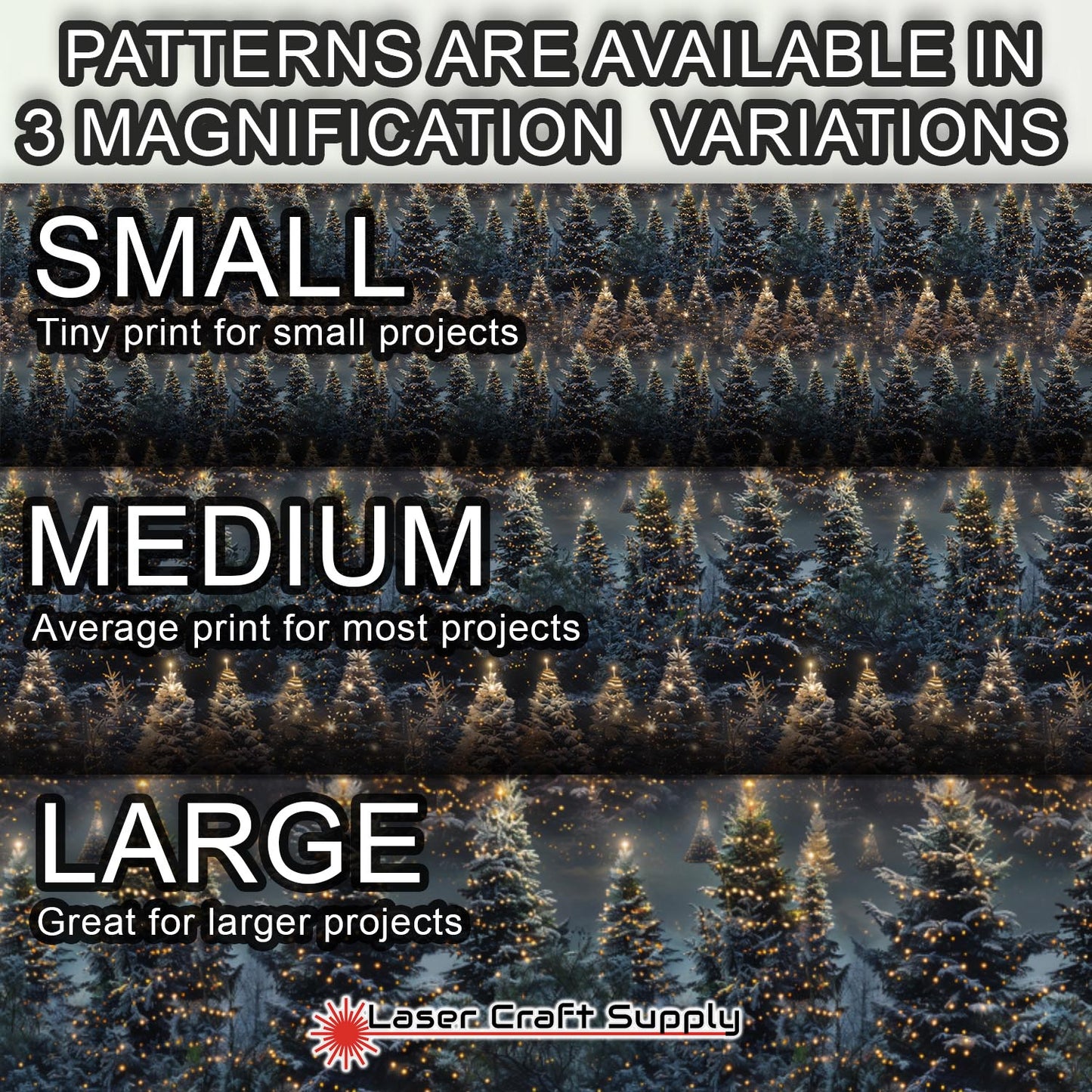 Creative Cast Acrylics - OH MY Christmas Tree