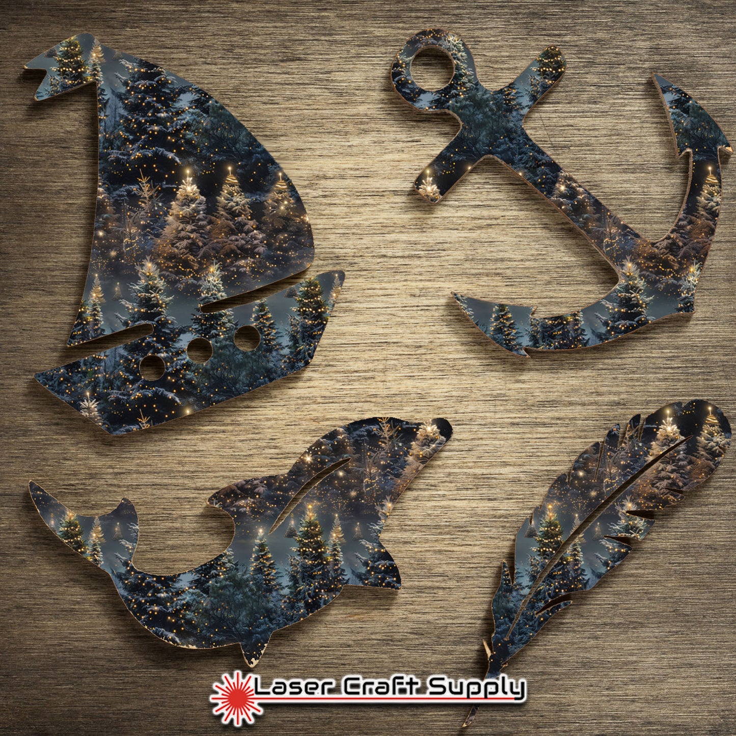 Creative Cast Acrylics - OH MY Christmas Tree