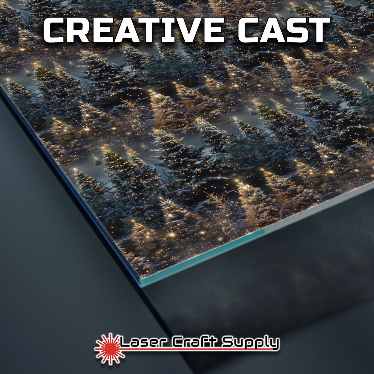 Creative Cast Acrylics - OH MY Christmas Tree