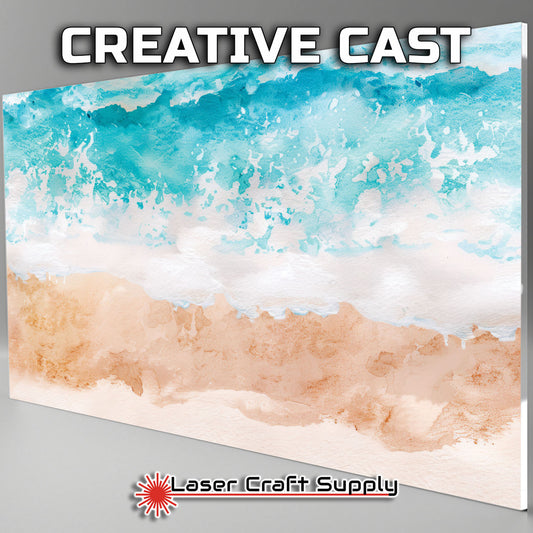 Ocean Edge Watercolors - FULL SHEET