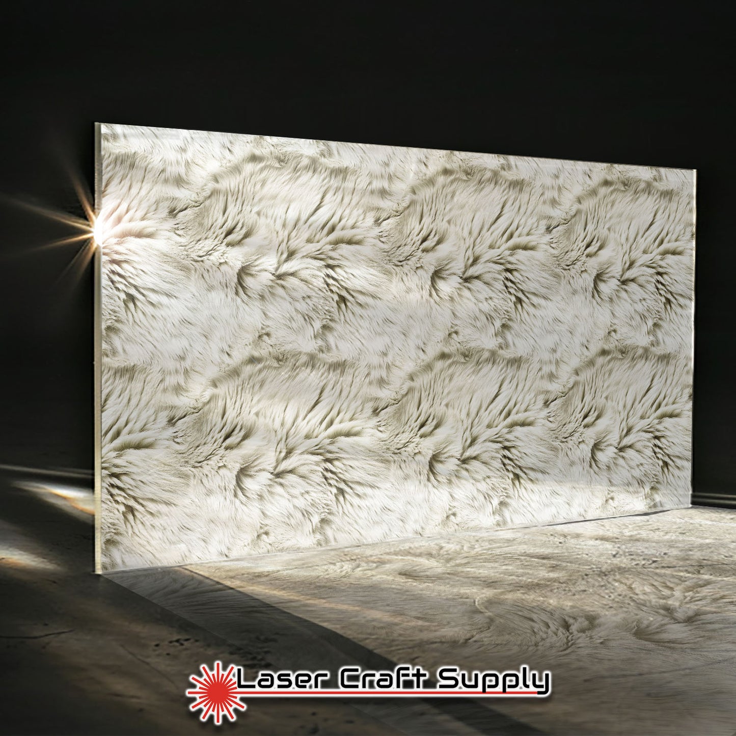 Off White Fur - FULL SHEET
