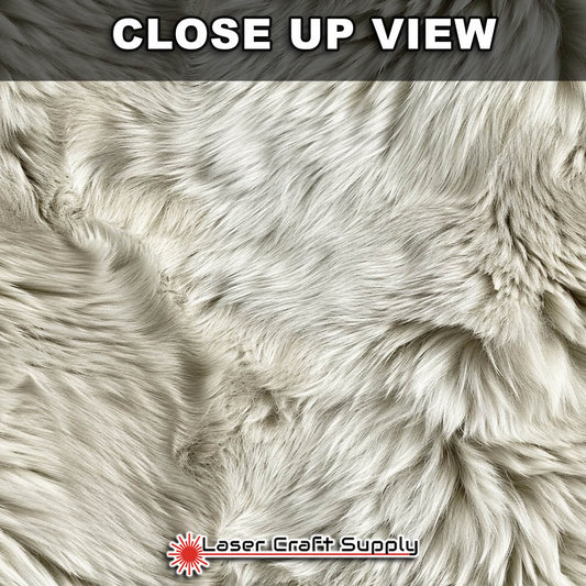 Off White Fur - FULL SHEET