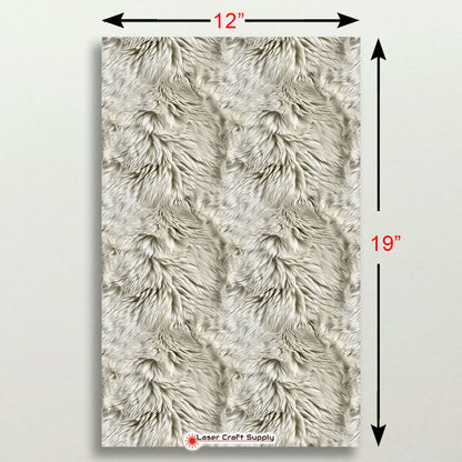 Off White Fur - FULL SHEET