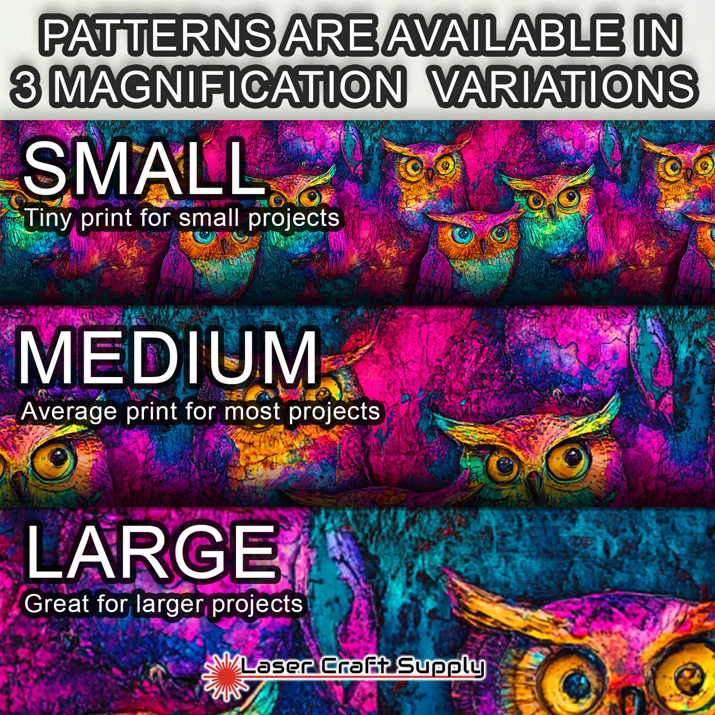 Owls in Color - Creative Cast