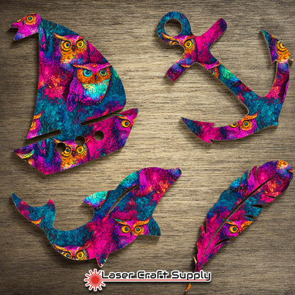 Owls in Color - Creative Cast