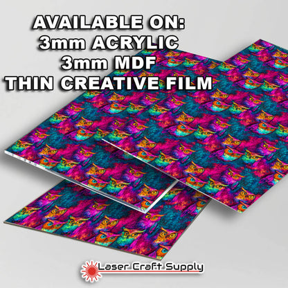 Owls in Color - Creative Cast