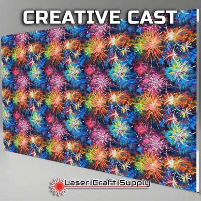 Creative Cast Acrylics - Painted Fireworks