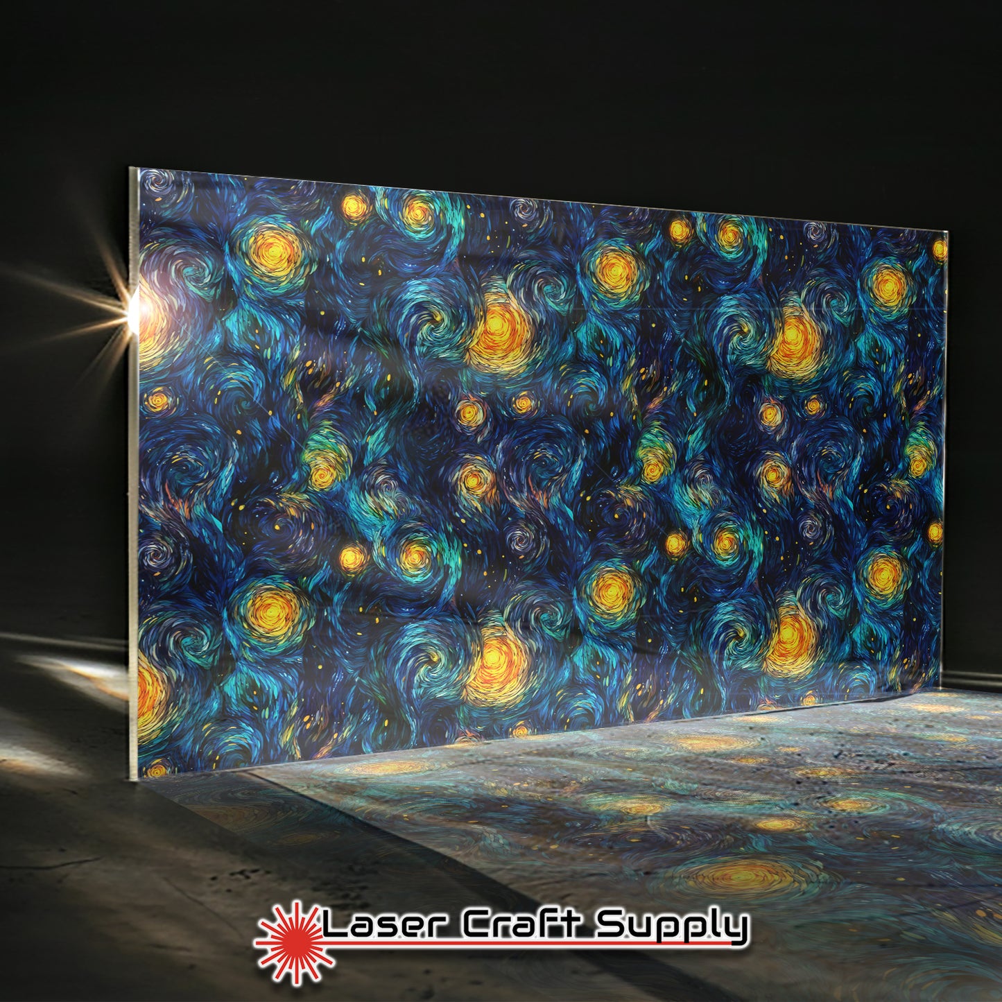 Painterly Starry Night - FULL SHEET