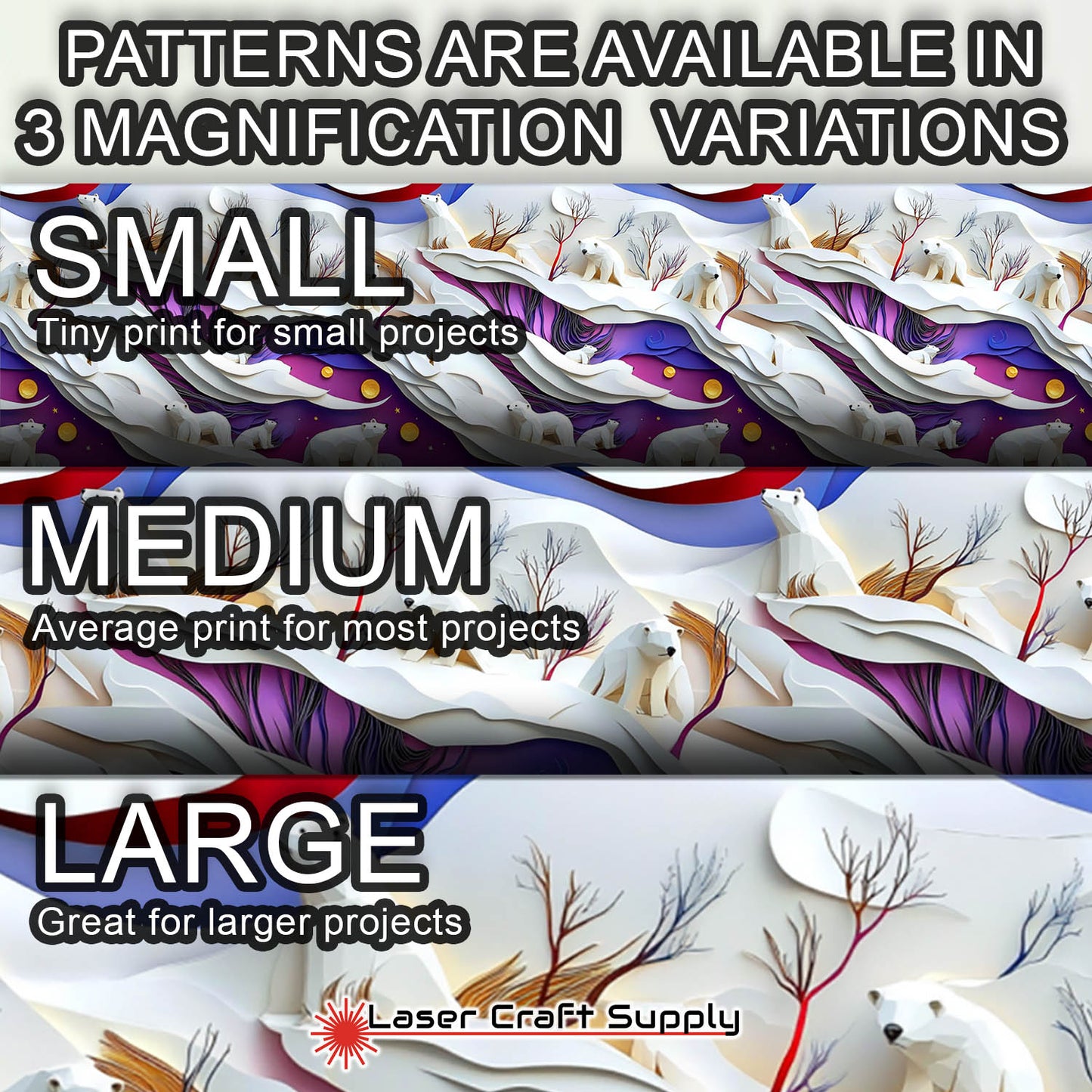 Paper Polar Bear - Creative Cast