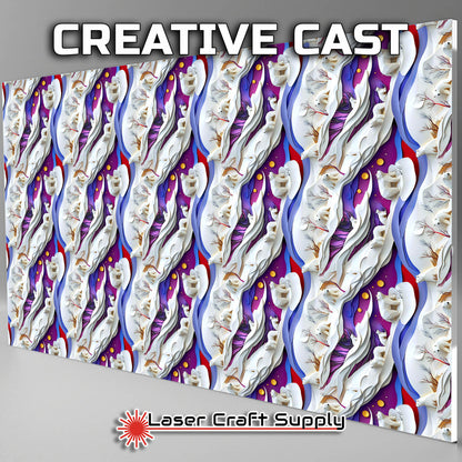 Paper Polar Bear - Creative Cast