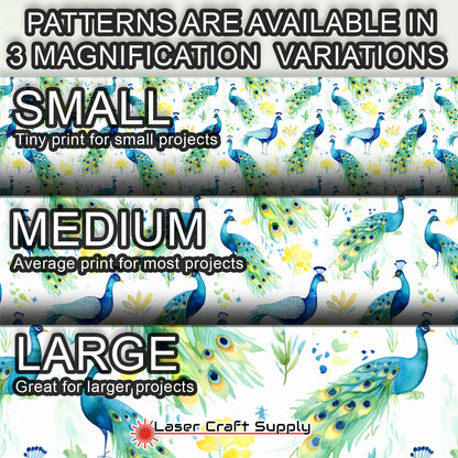 Creative Cast Acrylics - Peacocks