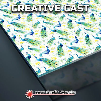 Creative Cast Acrylics - Peacocks