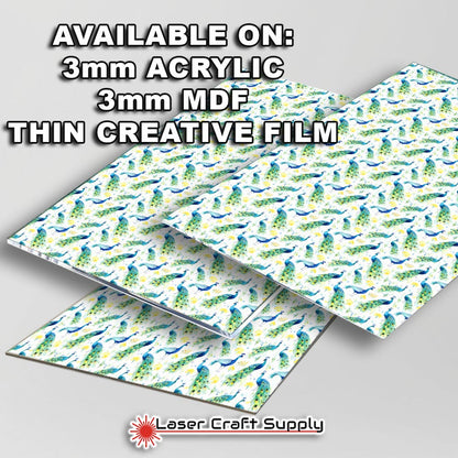 Creative Cast Acrylics - Peacocks