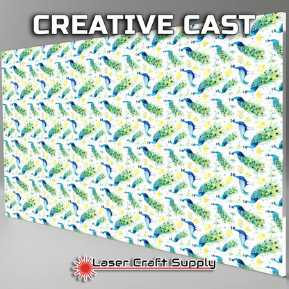 Creative Cast Acrylics - Peacocks