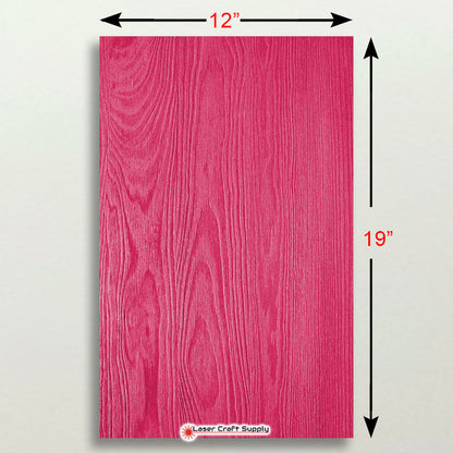 Pink Wood Grain - FULL SHEET