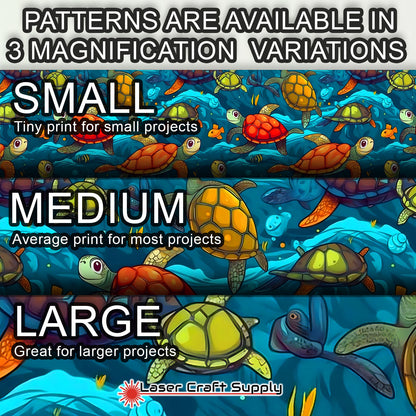 Creative Cast Acrylics - Playful Sea Turtles