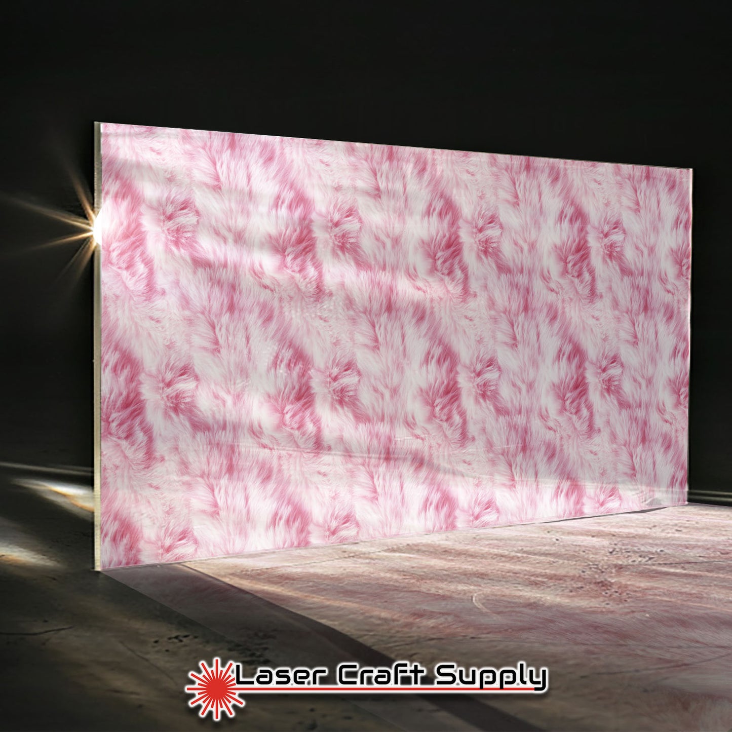 Plush Pink Fur - FULL SHEET