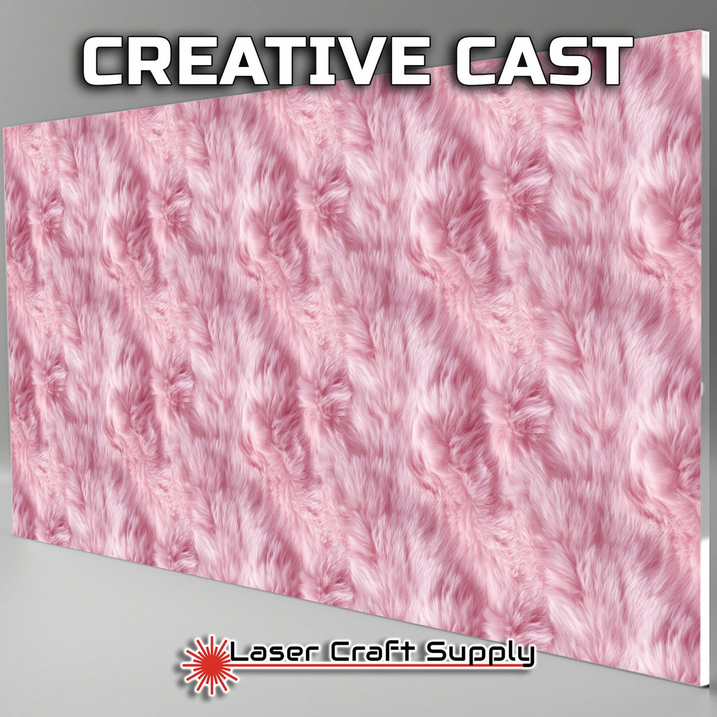 Plush Pink Fur - FULL SHEET