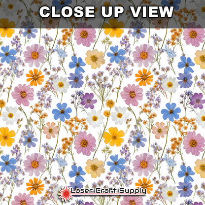 Creative Cast Acrylics - Pressed Flowers and Stems