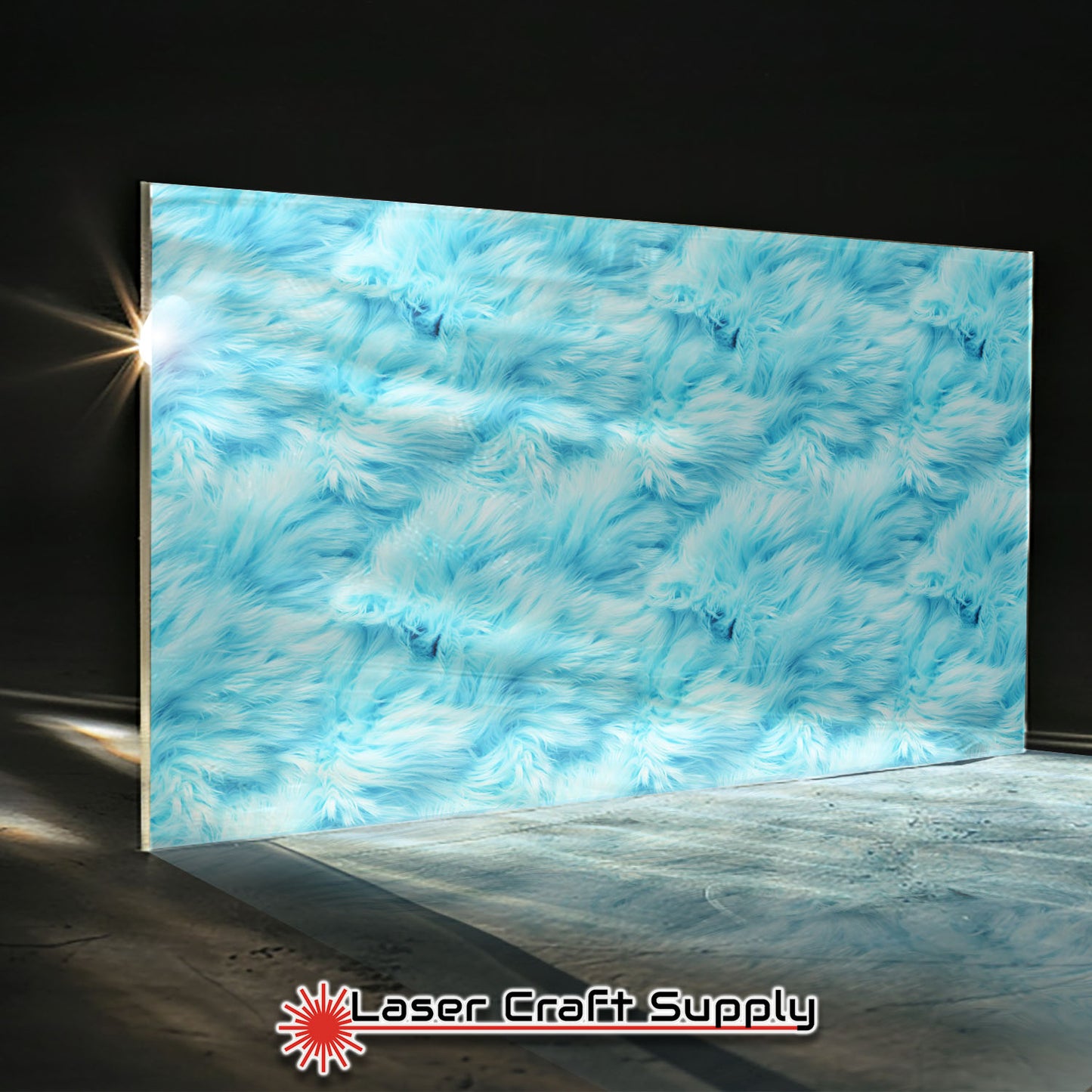 Puffy Blue Fur - FULL SHEET