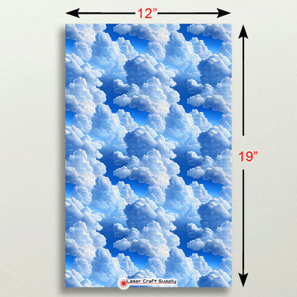 Puffy Clouds on Blue Sky - Creative Cast