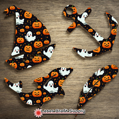 Creative Cast Acrylics - Pumpkins & Ghost