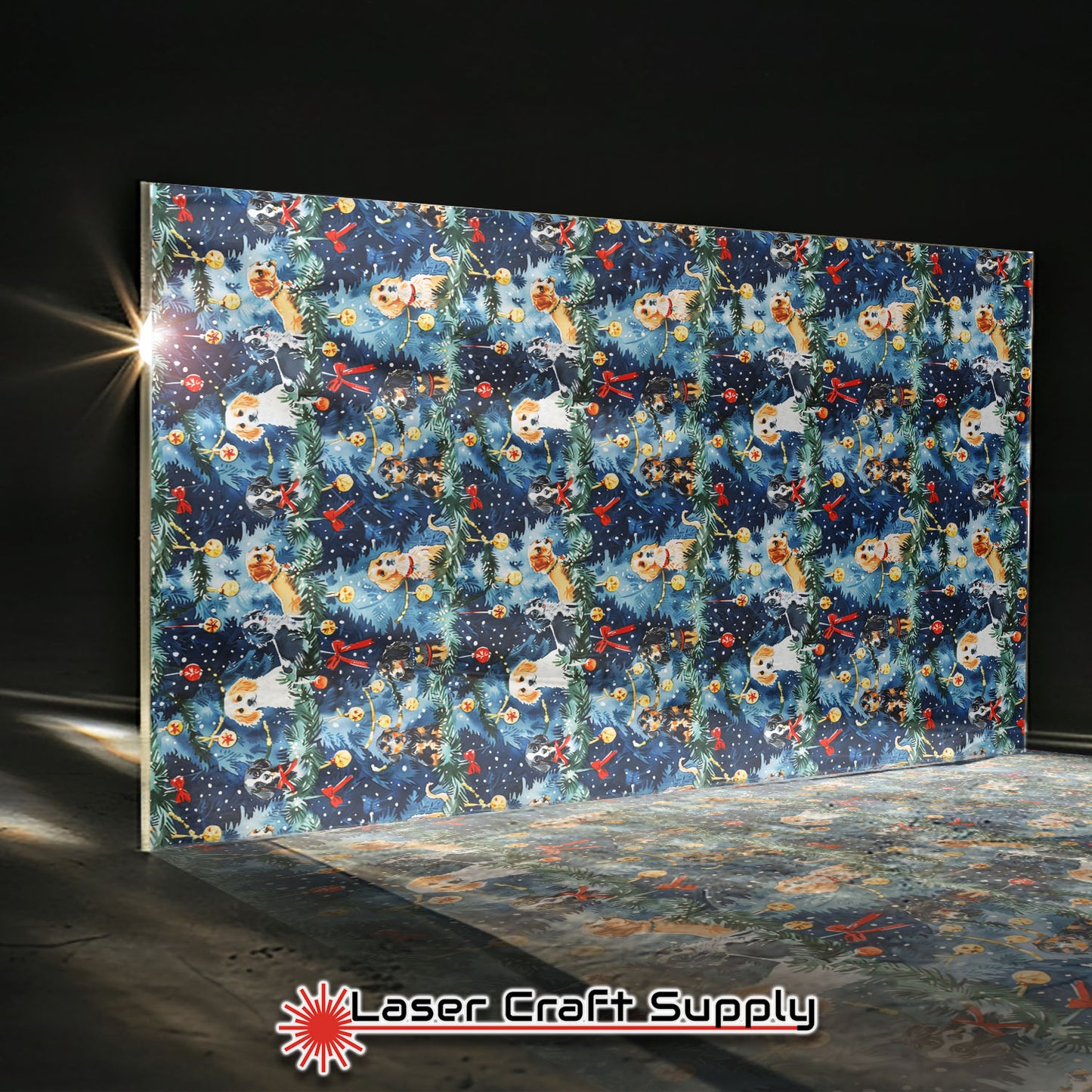 Creative Cast Acrylics - Puppy Christmas