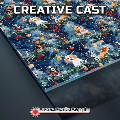 Creative Cast Acrylics - Puppy Christmas