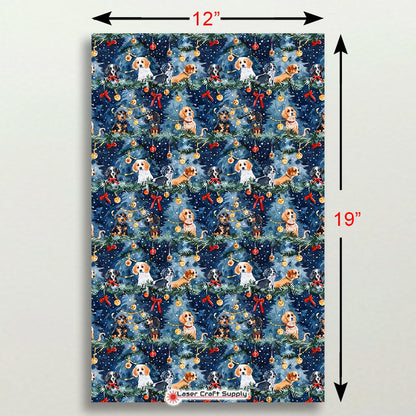 Creative Cast Acrylics - Puppy Christmas