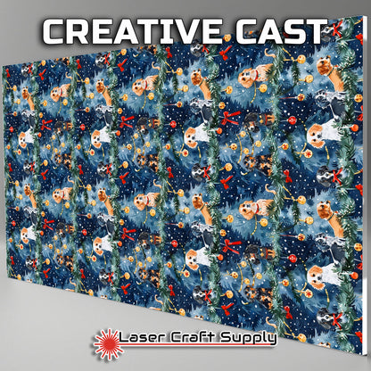 Creative Cast Acrylics - Puppy Christmas