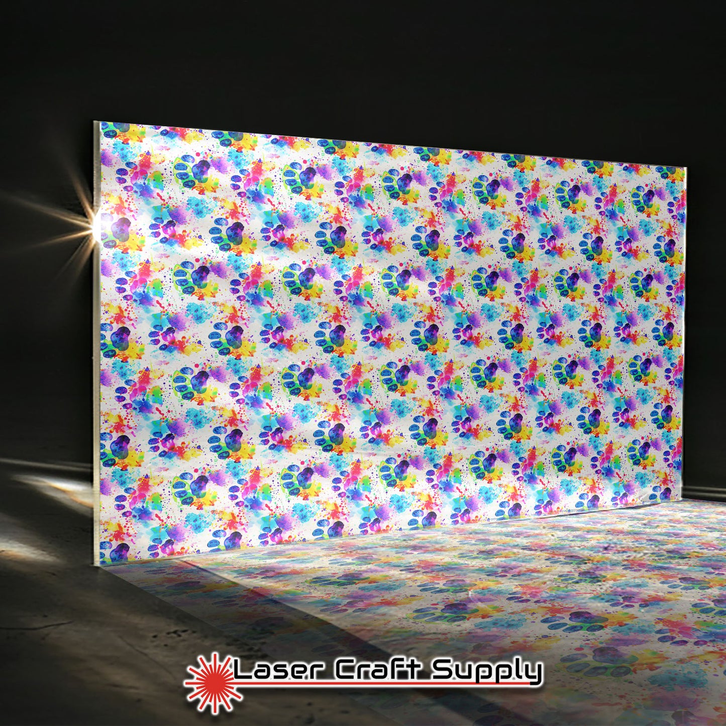 Creative Cast Acrylics - Puppy Paws in Color