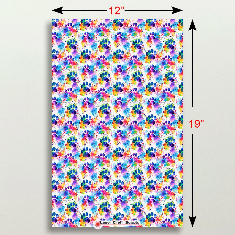 Creative Cast Acrylics - Puppy Paws in Color