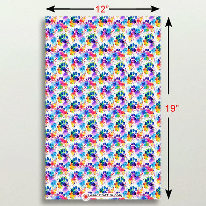 Creative Cast Acrylics - Puppy Paws in Color