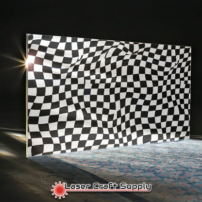 Creative Cast Acrylics - Pure Checkered Flag